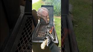 Reverse Searing a Tomahawk  Steak!!! #steak #fire