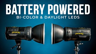 Genaray PortaBright Battery Powered LED Review |  100W Daylight \u0026 Bi-Color COB Video Lights