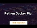 python docker pip