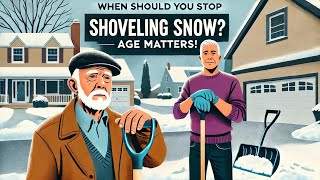 When Should You Stop Shoveling Snow? Age Matters!