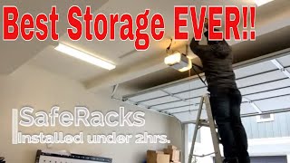 SafeRacks installation time lapse |Pause vid to read detail.