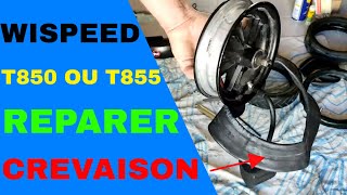 Wispeed T850 changement roue arrière : Réparer crevaison T855 PRO (Pareil que XIAOMI M365 TIME LAPS)
