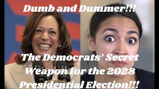 Kamala and AOC 2028 Democrat Party Presidential Ticket!!