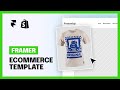 Framer X Shopify Ecommerce Template | Walkthrough