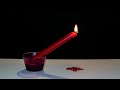 🕯 candle burning time lapse 4k