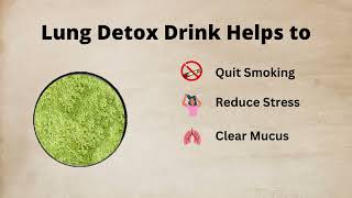 JUSTVEDIC Lung and Liver Detox Drink Mix Combo #justvedic #lungs #liver #detox