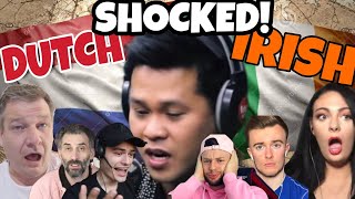 Irish & Dutch BLOWN AWAY REACTION to Marcelito Pomoy sings The Prayer