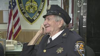 92-Year-Old Man Volunteers With NYPD