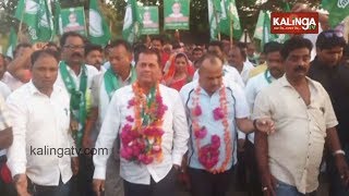 BJD's Kandhamal Lok Sabha candidate Dr. Achyuta Samanta at Baliguda for poll campaign | Kalinga TV