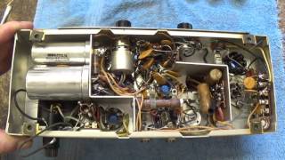 Bell & Howell Filmosound 385 Amp Conversion for Guitar Use, Part 1