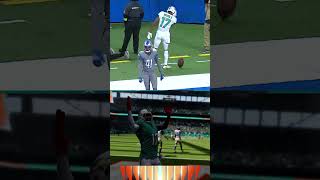 Jaylen Waddle's waddle celebration in Madden 24