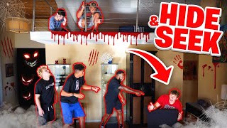 2HYPE HAUNTED HOUSE HIDE AND SEEK!
