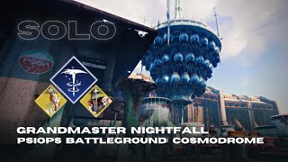 Solo GM Nightfall - PsiOps BG: Cosmodrome with Wicked Implement - Stasis Hunter - Destiny 2