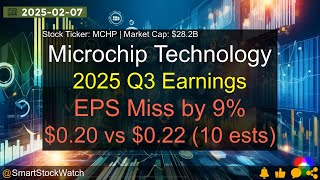 Microchip Technology (MCHP|$28.2B) - 2025 Q3 Earnings Analysis