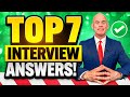 TOP 7 ‘MOST DIFFICULT’ INTERVIEW QUESTIONS AND HOW TO ANSWER THEM! (Job Interviews)