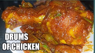 spicy chicken Drumsticks chinese style chili recipe/ chicken chili recipe/ @Rashmi odia food