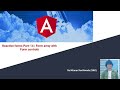 Reactive Forms Part 14| Form Arrays in angular | Form Array with form controls