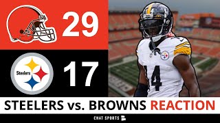 Steelers News + Rumors After LOSS vs. Browns: Time To Start Pickett? Insane George Pickens Catch!