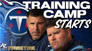 Tennessee Titans HC Mike Vrabel & GM Jon Robinson Officially Open Up Titans Camp