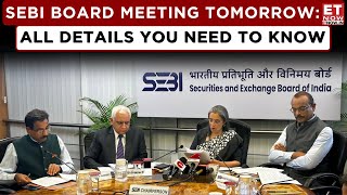 SEBI Board Meet Tomorrow: Crucial Insider Trading, SME IPO Norms On The Agenda | Business News