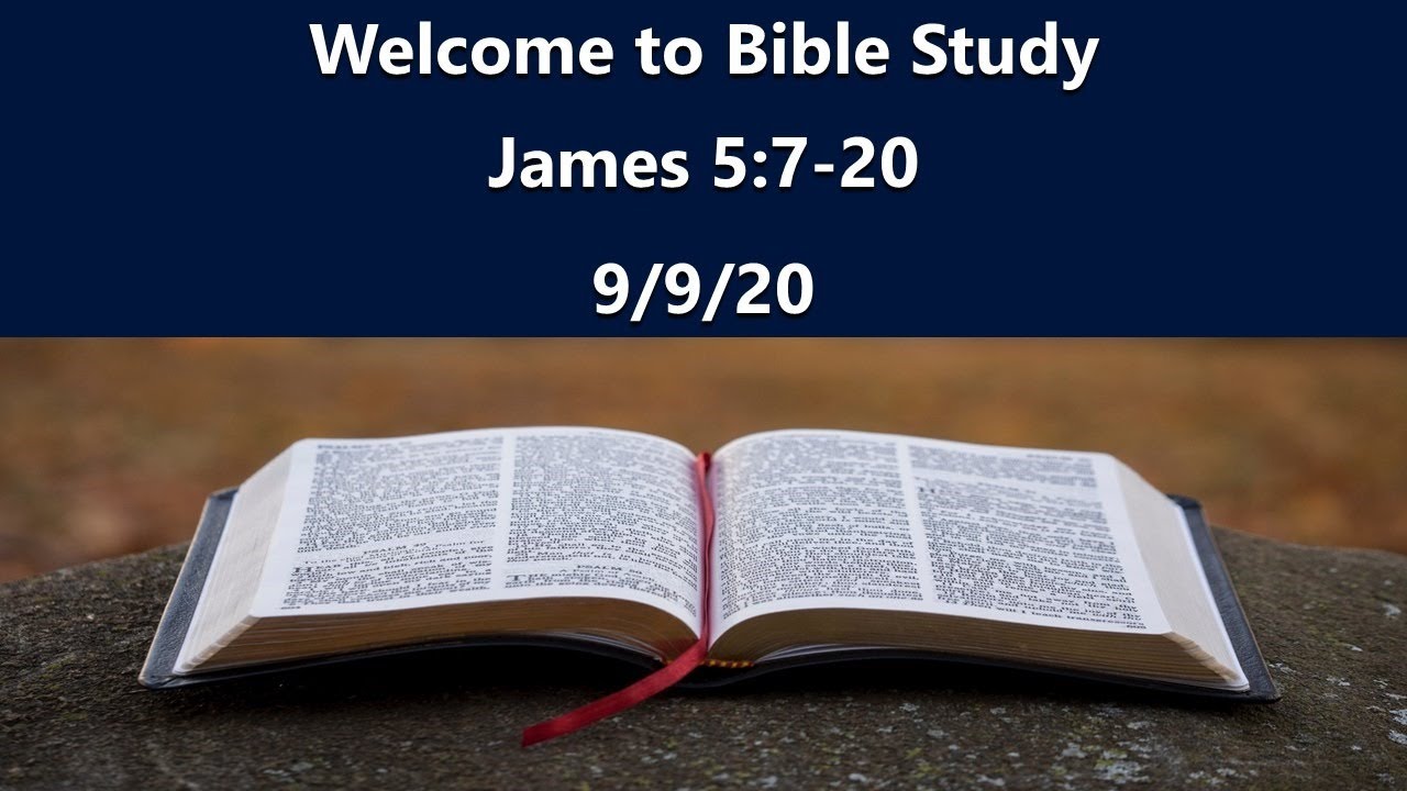 Bible Study - James, Chapter 5 - YouTube