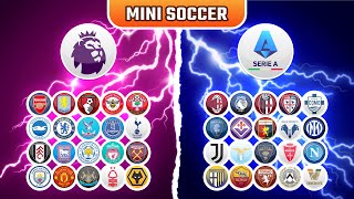 The Ultimate Rivalry: Premier League vs Serie A | Marble Football Cup