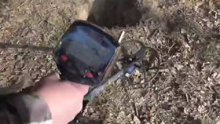 Minelab Equinox 800 vs Nokta Impact - deep test - svahovka