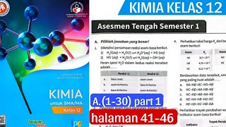 ASESMEN TENGAH SEMESTER 1 A.(1-30) PART 1 (KIMIA KELAS 12 KURIKULUM MERDEKA)