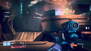 Destiny 2 for 1 Snipe Headshot featuring fireworks via exploding skull