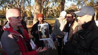 P1 - Sinless!? Really!? Hashim Vs Christian | Speakers Corner | Hyde Park