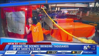 Behind the Scenes: Bringing thousands of UT shirts to life