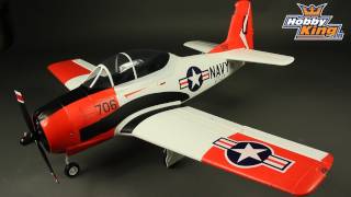 HobbyKing - Durafly 1100mm T28 \u0026 Skyraider