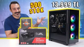 13.999 TL EN İYİ TOPLAMA OYUN BİLGİSAYARI 😉 AMD RX 6650 XT