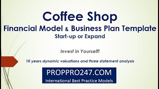 Coffee Shop Financial and Forecasting Model