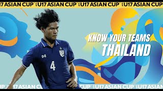 #AFCU17 Team Info | Group A | Thailand