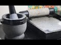 How to Cure & Season a New Mortar & Pestle  | Traditional way to season Molcajete