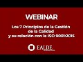 Los 7 Principios de la Gestión de la Calidad y su relación con la ISO 9001:2015