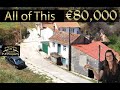 Cheap Houses for Sale in Portugal plus a Water Mill and a Garden €80,000