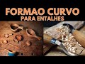 Formão para entalhe em madeira (novo item bushcraft) kuksa, colher de madeira, copo entalhado