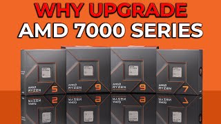 AMD 7000 Series Benefits & Benchmarks - Why Upgrade - 7950X, 7700X & 7600X
