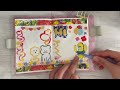 【ほぼ日手帳】コラージュ作業動画♡マスキングテープをたくさん使い切りました！🙌💜【手帳デコ】【hobonichi】