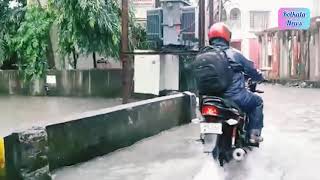 Baguiati Water Logging| একরাতের বৃষ্টিতেই জলের তলায় বাগুইআটি।