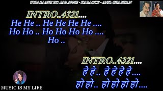 Tum Saath Ho Jab Apne ( Re-upload ) Karaoke With Scrolling Lyrics Eng. \u0026 हिंदी