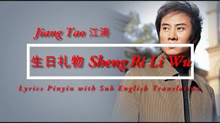 Jiang Tao 江涛  - Sheng Ri Li Wu 生日礼物 Lyrics Pinyin Sub English