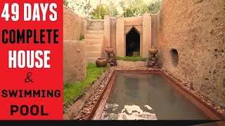 49Days In Jungle And Underground House an swimming pool @building_house (1080P_HD #architecture