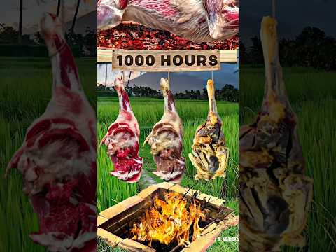 Conservation of ancient meat #lamb #cooking #village #shortsfeed #shorts #viral