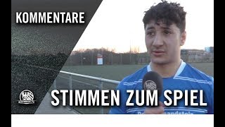 Stimmen zum Spiel | JFV Dietkirchen/Offheim U19 – Germania Schwanheim U19 (3. Runde, U19 Pokal)