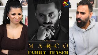 MARCO - Family Teaser Reaction | Unni Mukundan’s Gangster Drama Explodes!