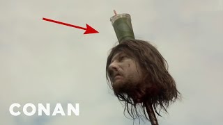 Accidental Beverage Cameos On "Game Of Thrones" | CONAN on TBS