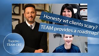 Dr Maor Katz talks about honesty with clients. Talking TEAM-CBT Ep 007.